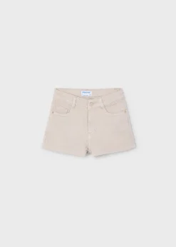 Pantaloncino basico twill bambina^Mayoral Online