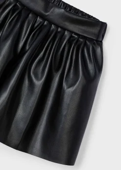 Pantaloncino similpelle bambina^Mayoral Discount