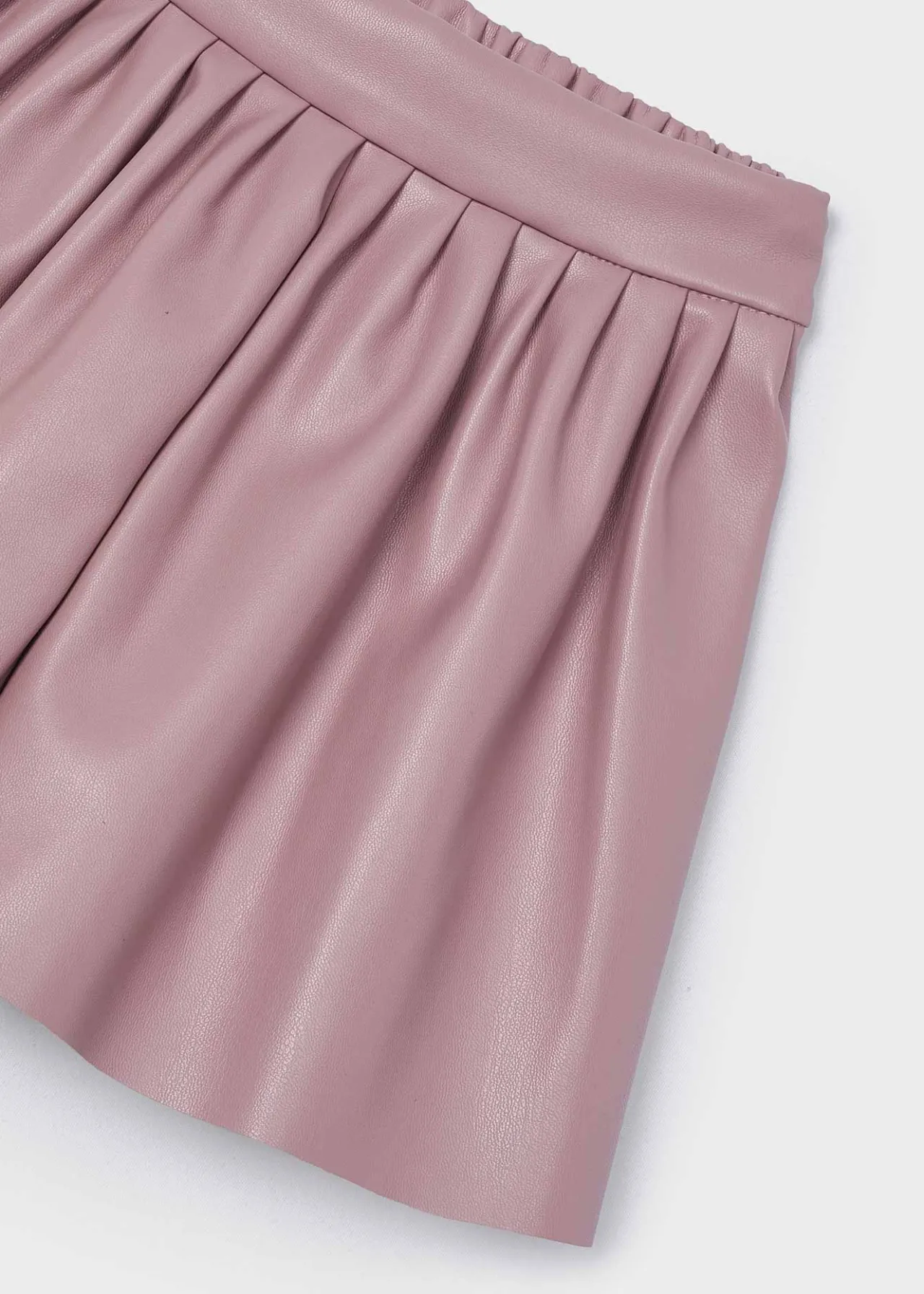Pantaloncino similpelle bambina^Mayoral Sale