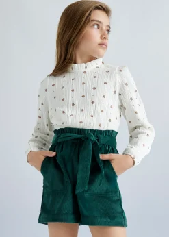 Pantaloncino velluto ragazza^Mayoral Flash Sale