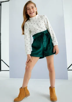 Pantaloncino velluto ragazza^Mayoral Flash Sale