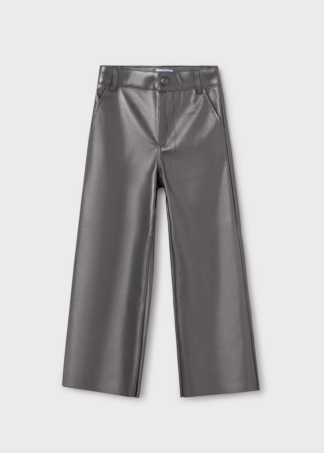 Pantalone a campana similpelle ragazza^Mayoral Cheap