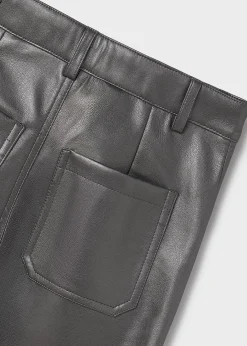 Pantalone a campana similpelle ragazza^Mayoral Cheap