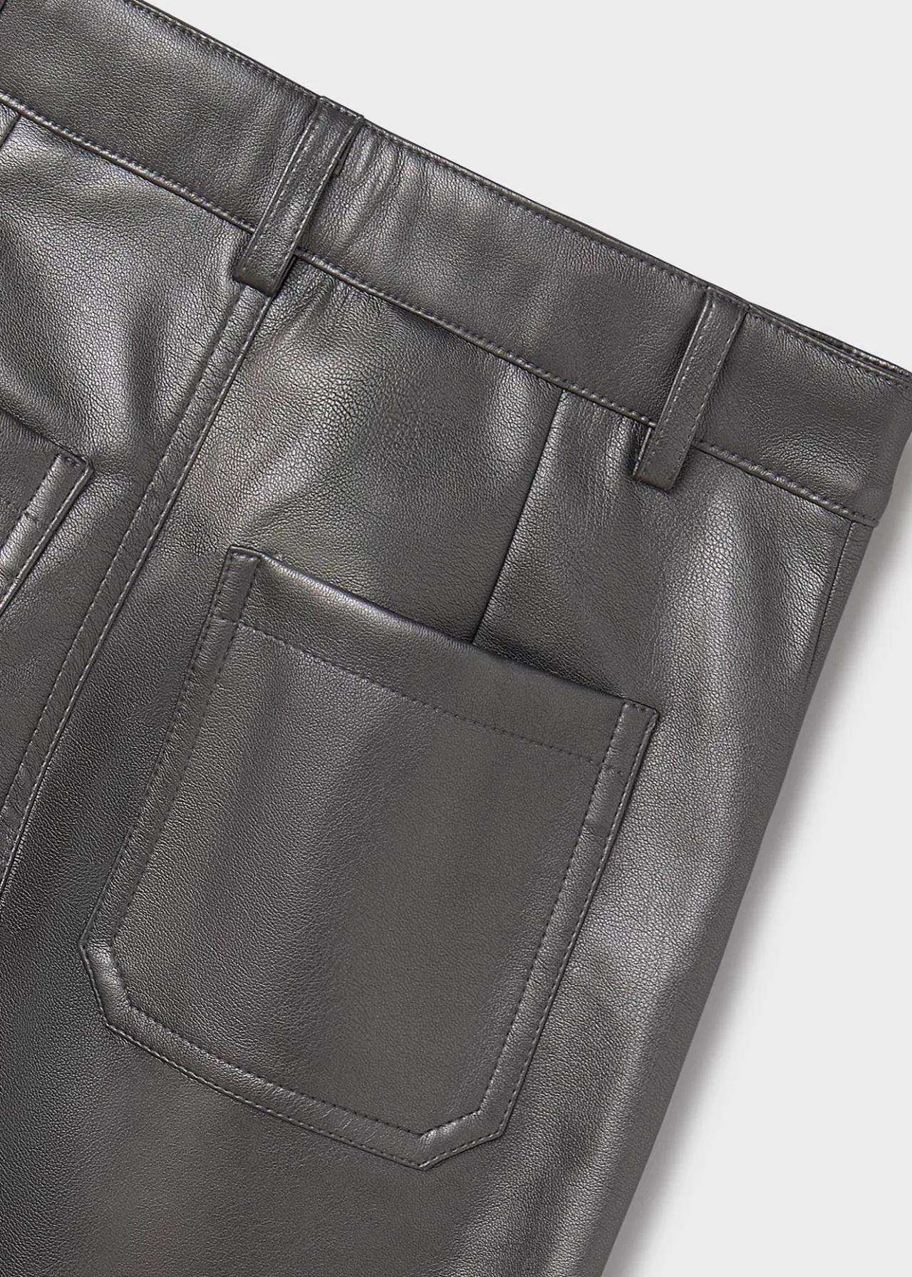 Pantalone a campana similpelle ragazza^Mayoral Cheap