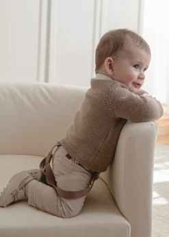 Pantalone bretelle neonato^Mayoral New
