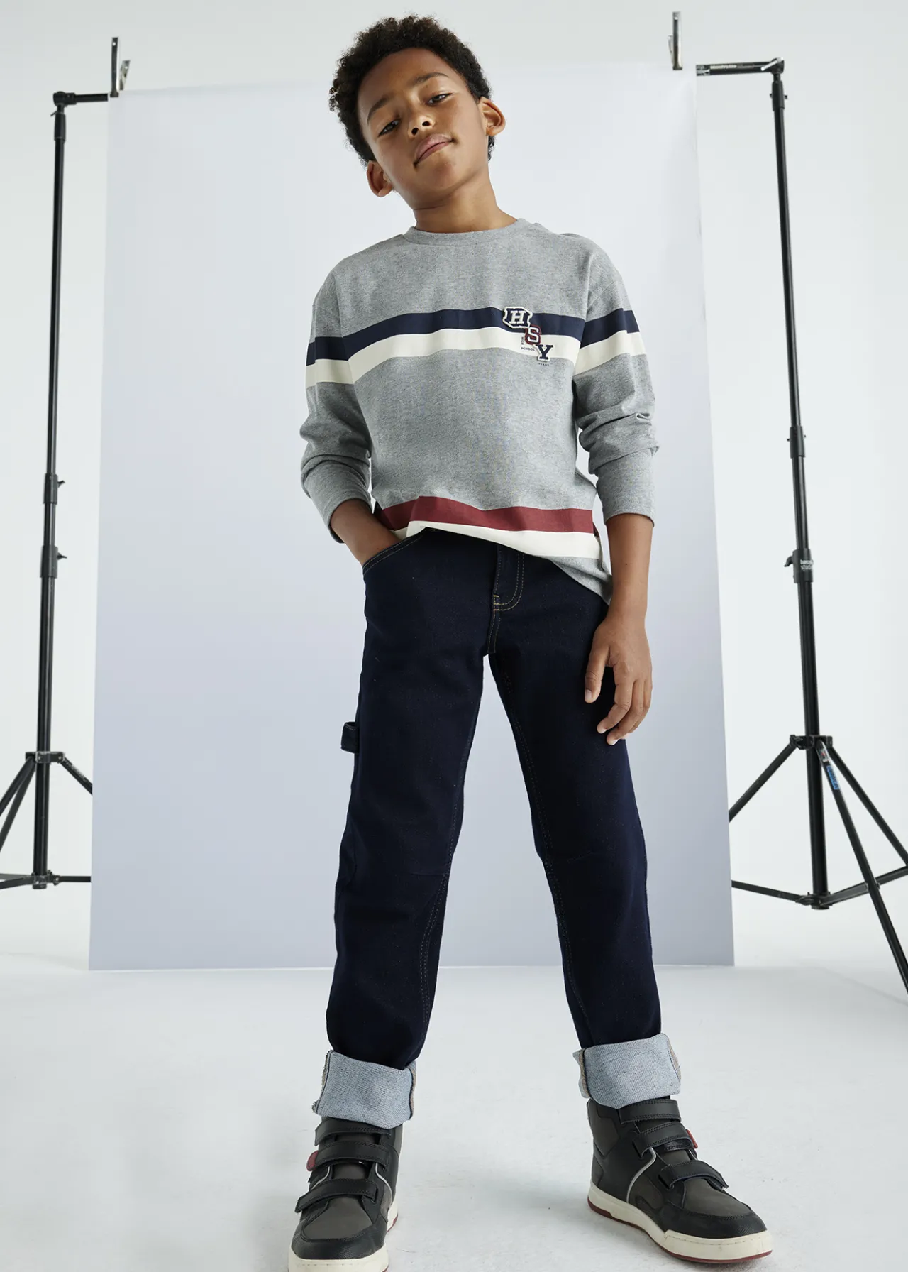 Pantalone jeans cuciture ragazzo^Mayoral Clearance