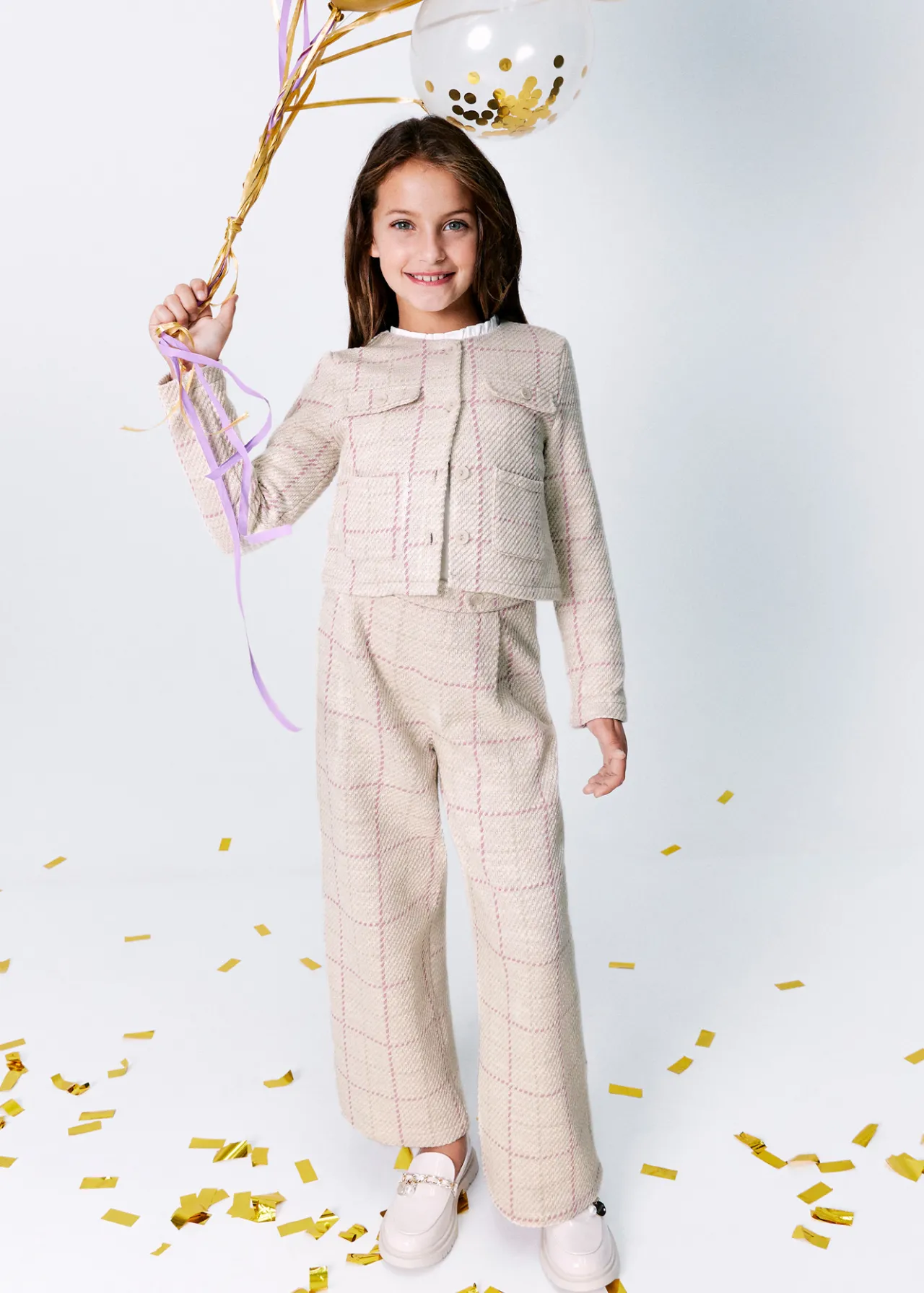 Pantalone lungo tweed ragazza^Mayoral Best Sale