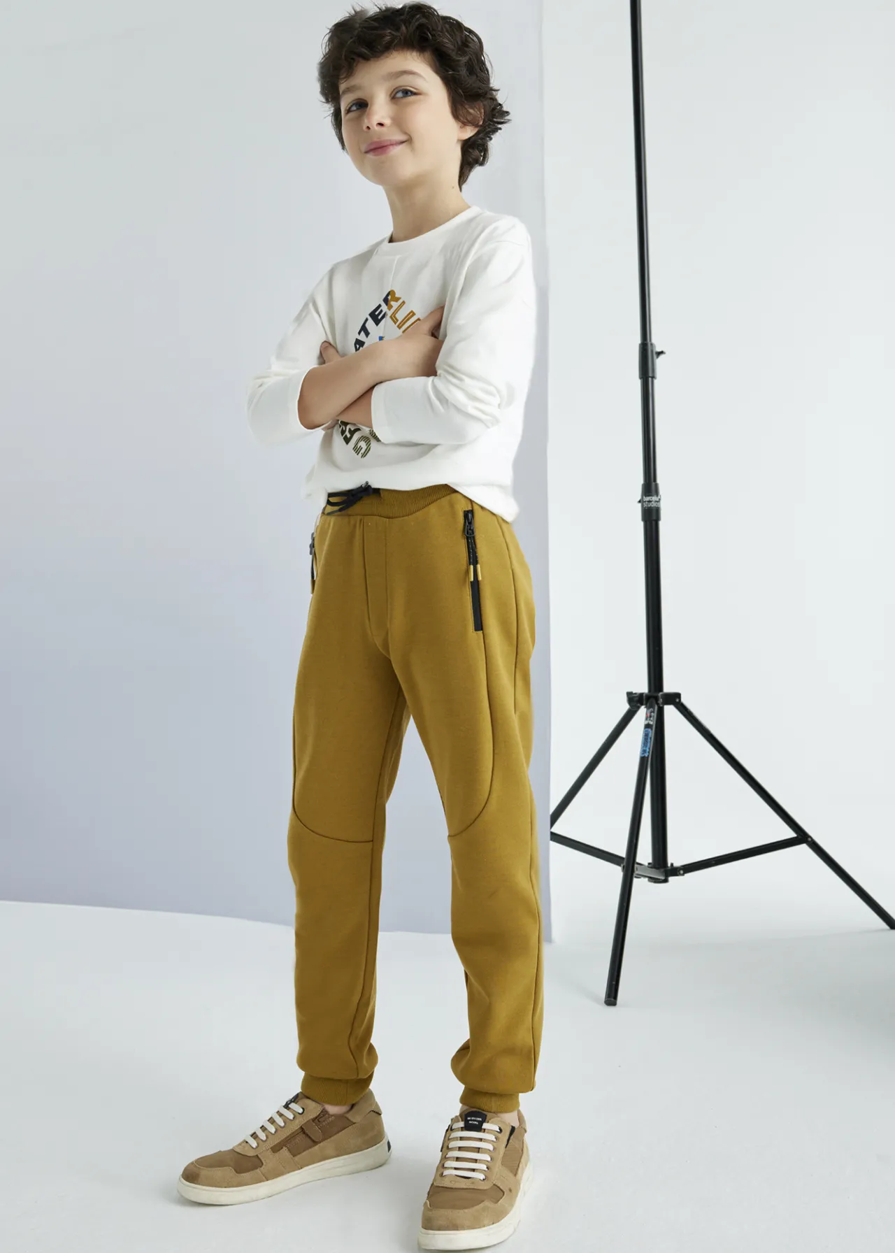 Pantalone sportivo cerniere ragazzo^Mayoral Best