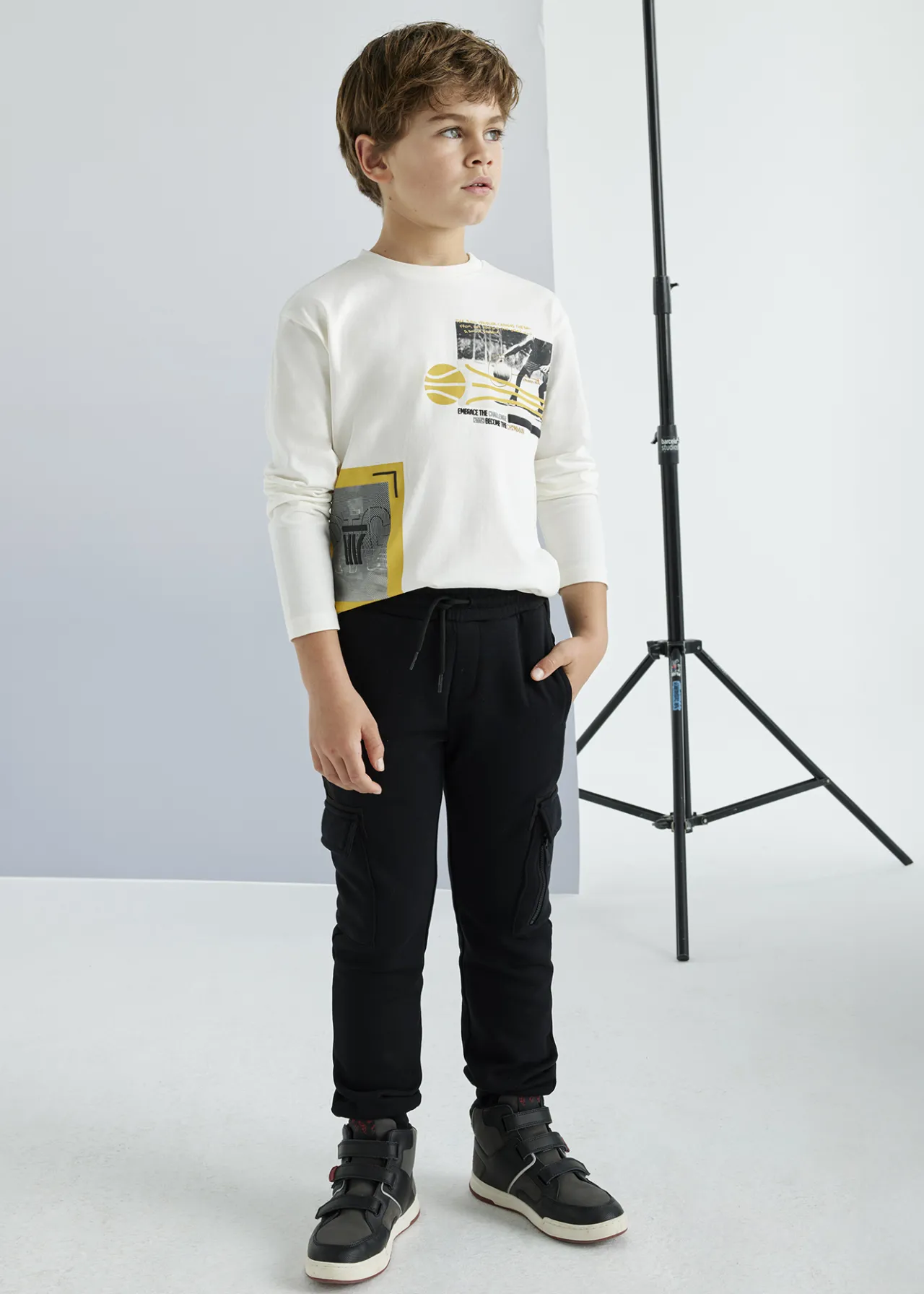 Pantalone sportivo contrasto ragazzo^Mayoral Clearance