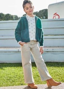 Pantalone twill a campana ragazza^Mayoral Clearance