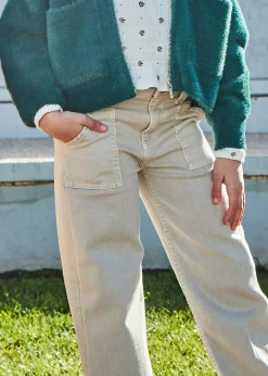 Pantalone twill a campana ragazza^Mayoral Clearance