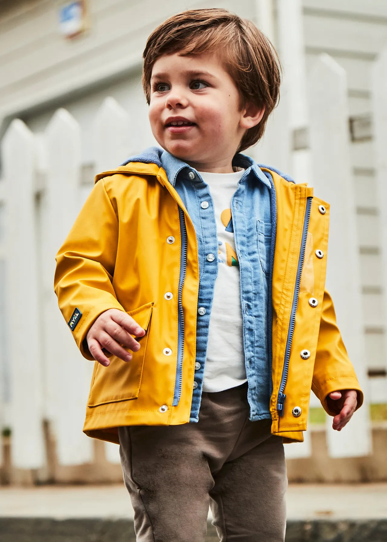 Parka impermeabile orecchie neonato^Mayoral Fashion