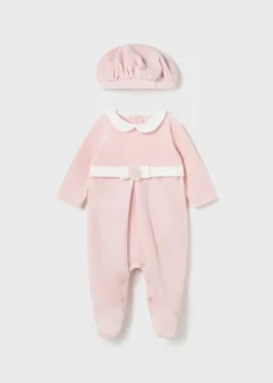 Pigiama con berretto ciniglia neonata^Mayoral Outlet