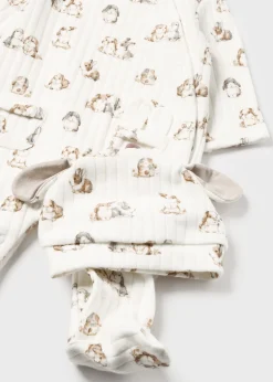Pigiama stampato con cappellino neonato^Mayoral Flash Sale
