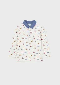 Polo stampata neonato^Mayoral Sale
