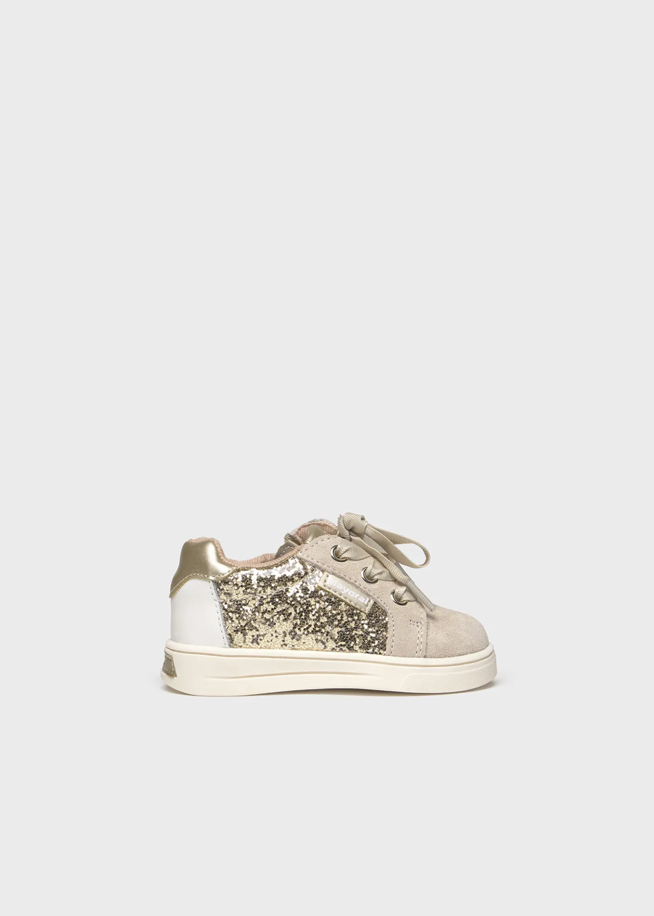 Scarpe sportive glitter neonata^Mayoral New