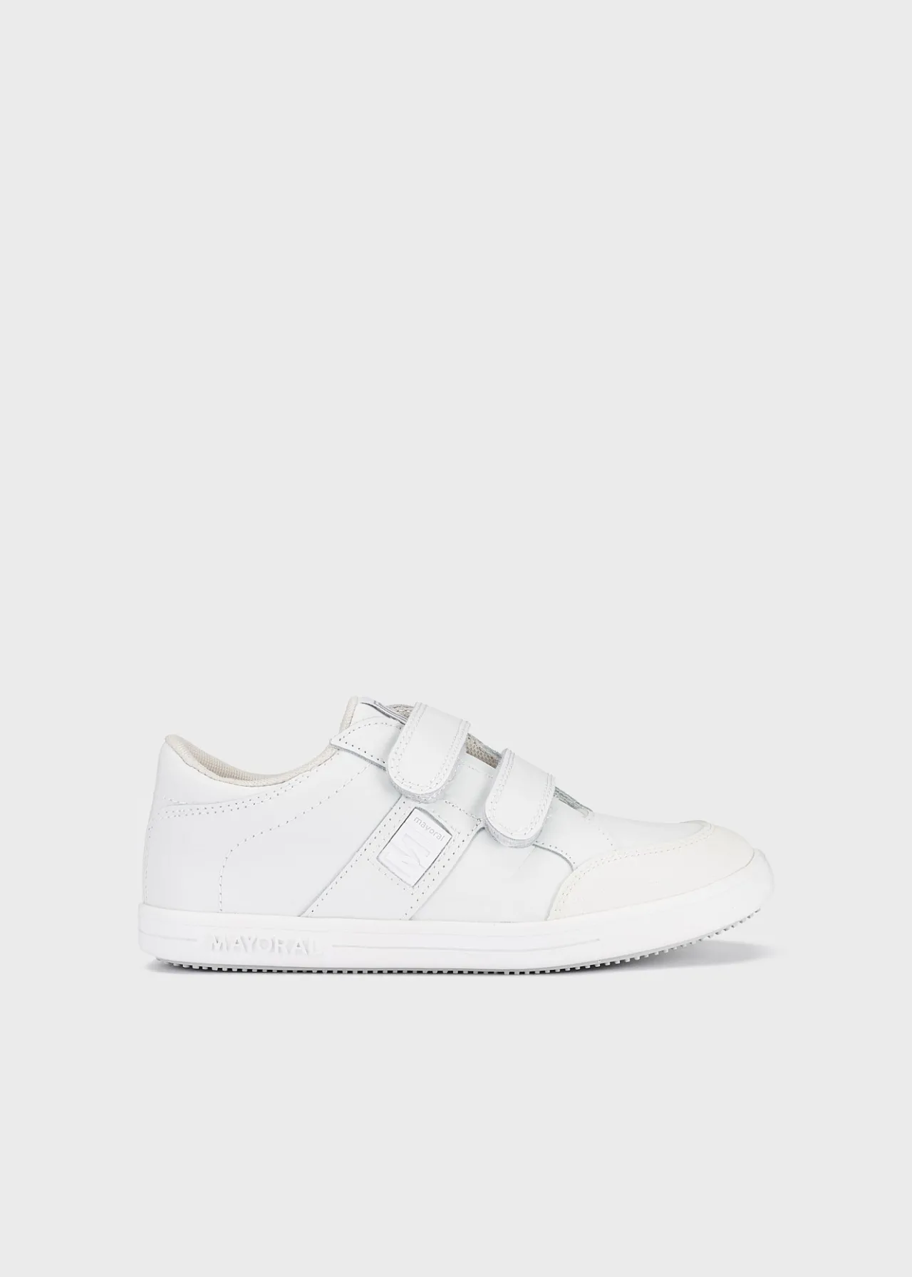Scarpe sportive pelle con doppia chiusura velcro bambino^Mayoral Cheap