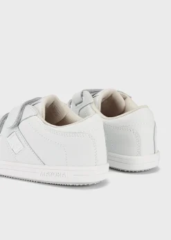 Scarpe sportive pelle con doppia chiusura velcro bambino^Mayoral Cheap