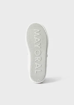 Scarpe sportive pelle con doppio velcro bambino^Mayoral Cheap
