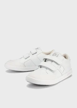 Scarpe sportive pelle doppia chiusura velcro bambino^Mayoral Best
