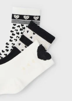 Set 3 calze cuori bambina^Mayoral Cheap