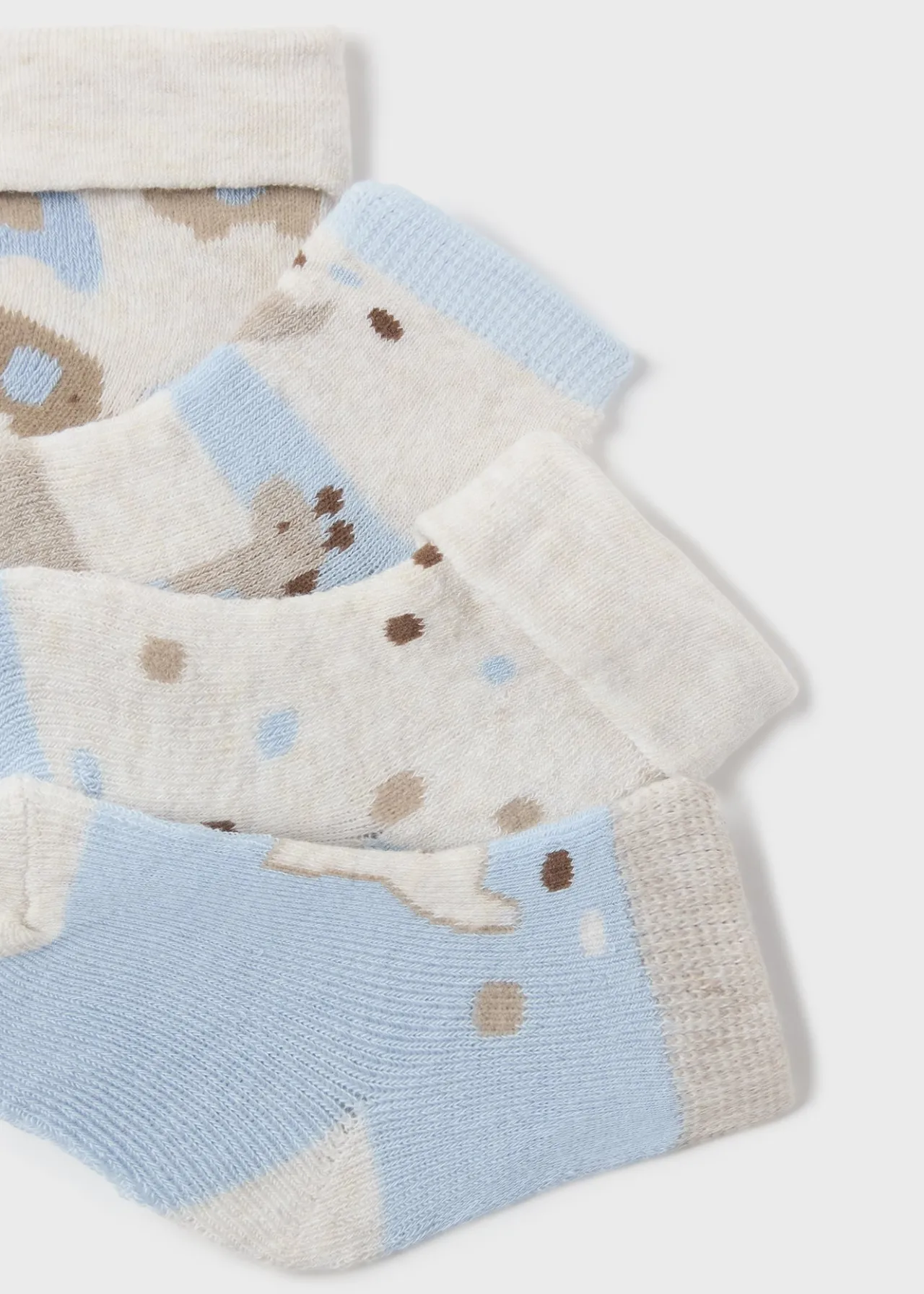 Set 4 calzini animaletti neonato^Mayoral Sale