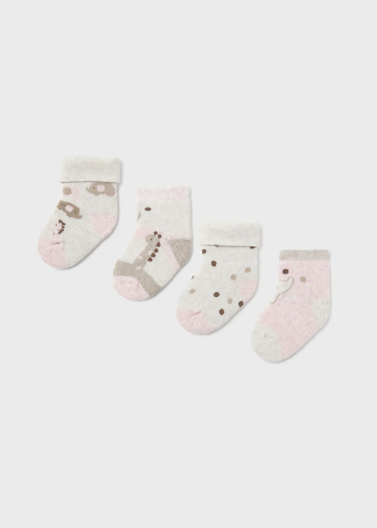 Set 4 calzini animaletti neonato^Mayoral Hot