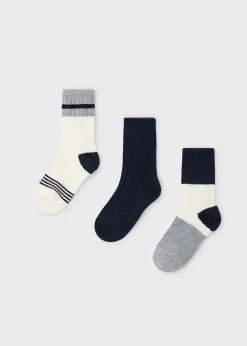 Set 3 calzini blocchi colore bambino^Mayoral Shop