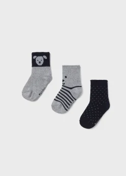 Set 3 calzini cagnolino neonato^Mayoral Store