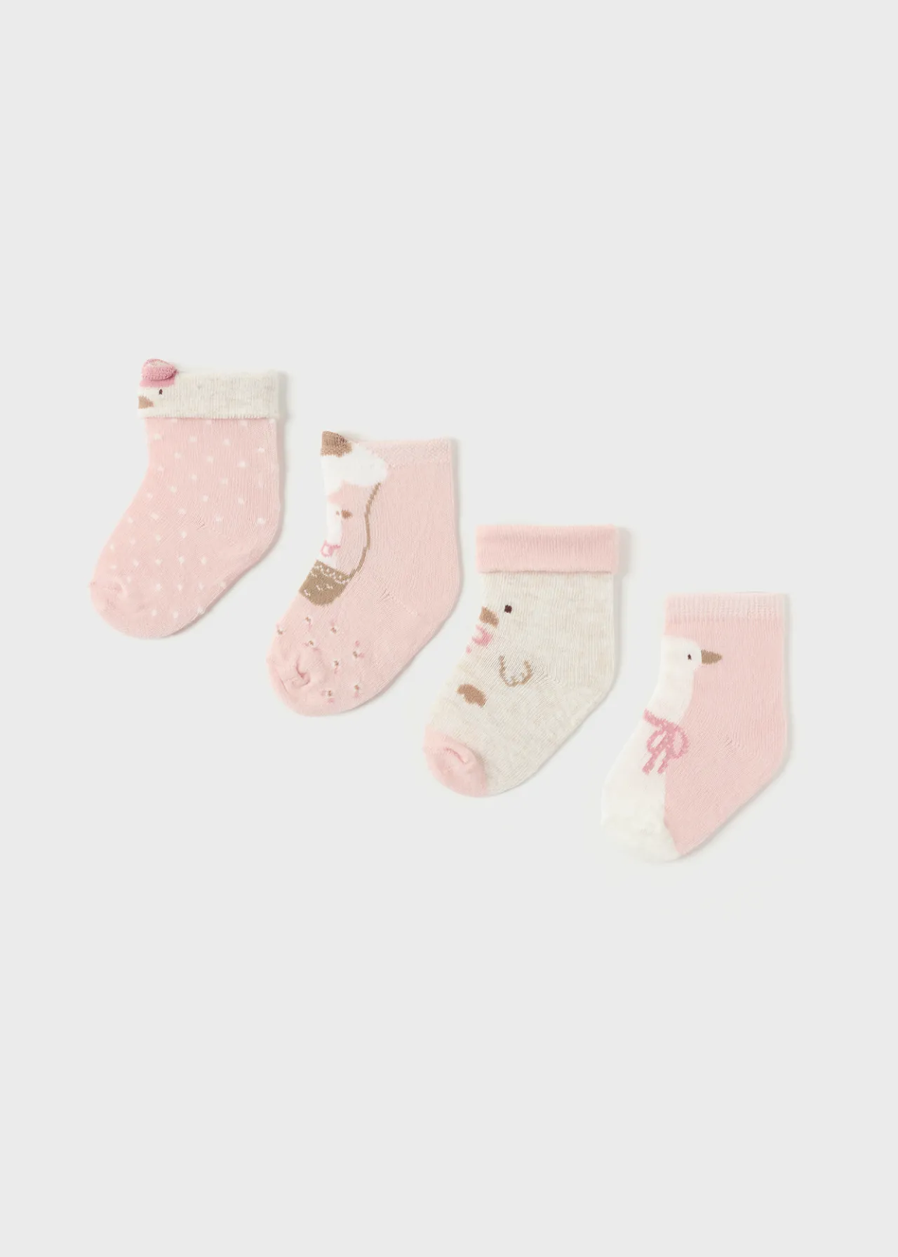 Set 4 calzini oca neonata^Mayoral Fashion