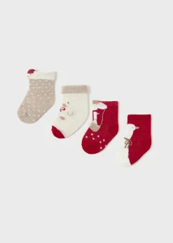 Set 4 calzini oca neonata^Mayoral Sale