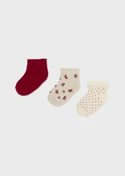 Set 3 calzini onde neonata^Mayoral Outlet