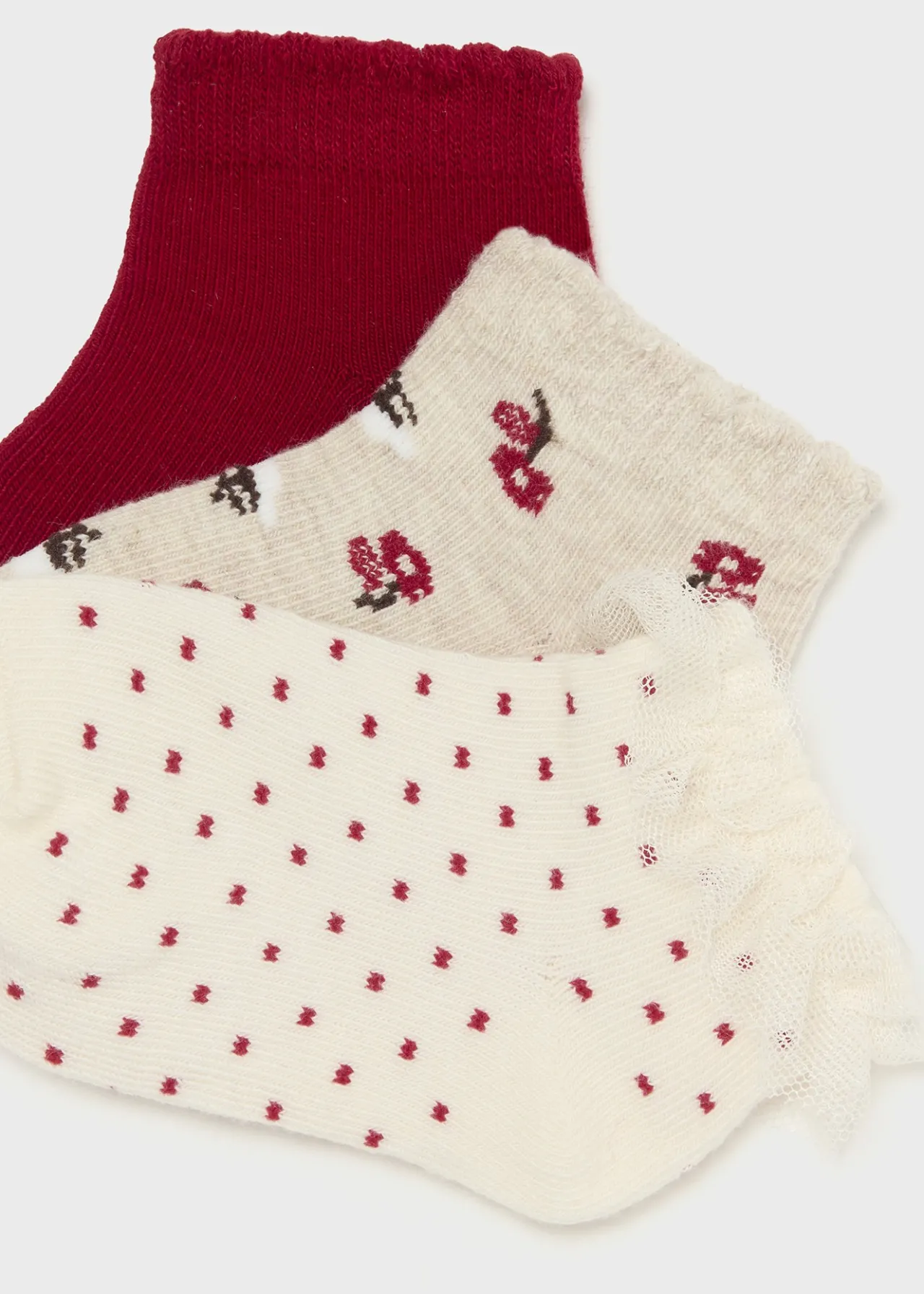 Set 3 calzini onde neonata^Mayoral Outlet