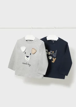 Set 2 magliette cagnolino neonata^Mayoral Best Sale