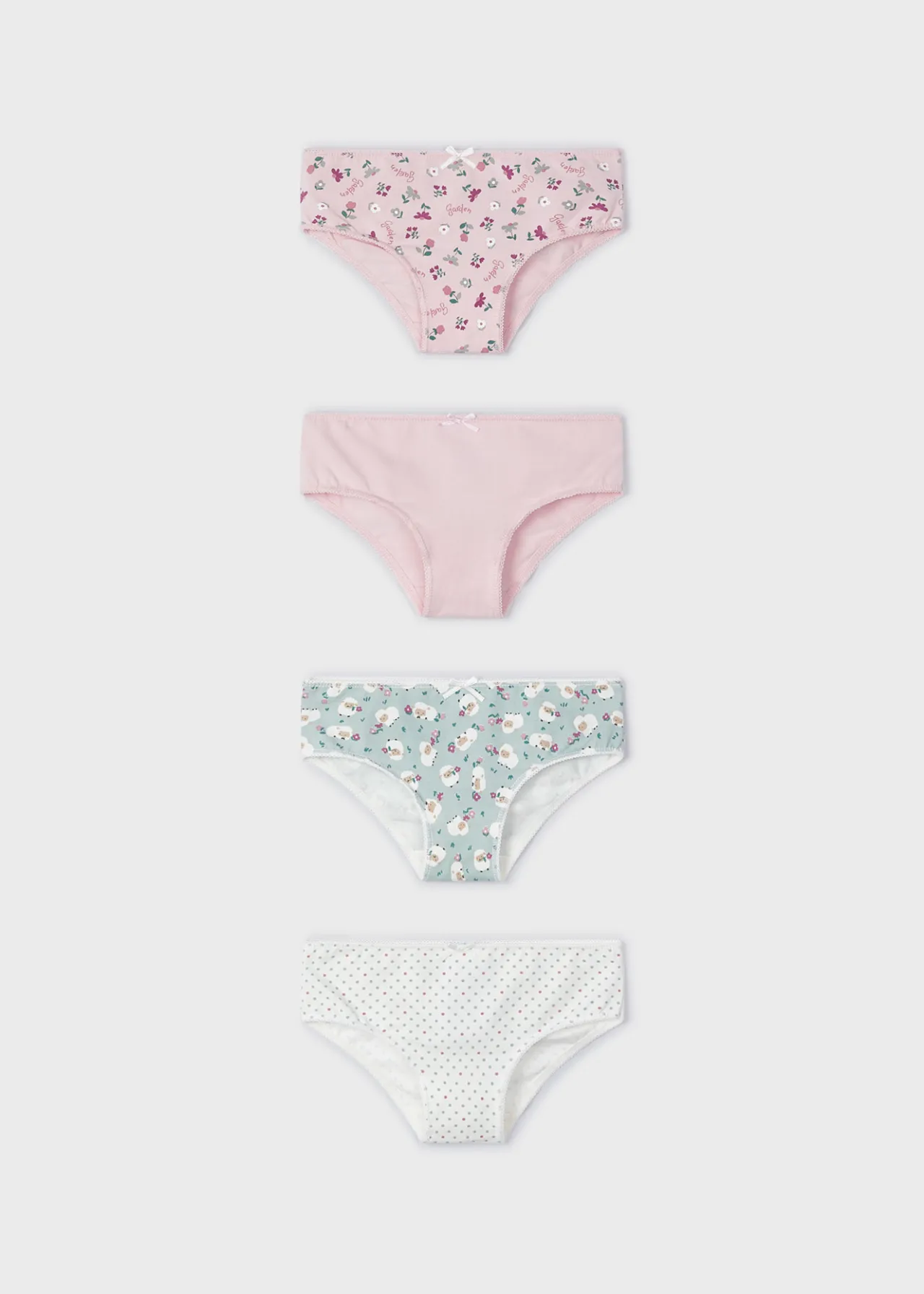 Set 4 mutandine bambina^Mayoral Sale