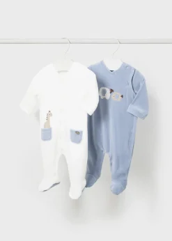 Set 2 pagliaccetti ciniglia neonato^Mayoral Shop