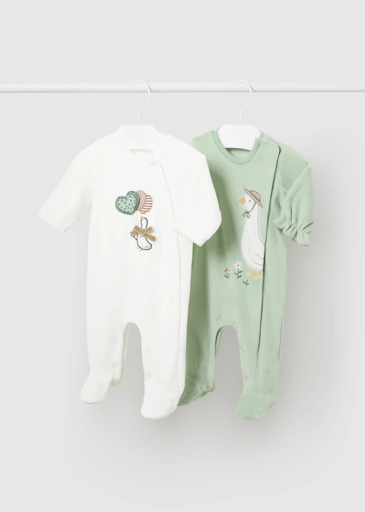 Set 2 pagliaccetti ciniglia animaletti neonata^Mayoral Clearance