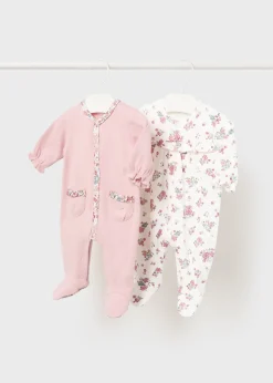 Set 2 pagliaccetti fiori neonata^Mayoral Best