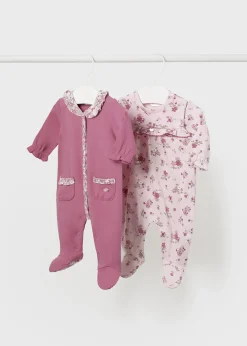 Set 2 pagliaccetti fiori neonata^Mayoral Fashion
