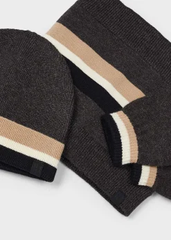 Set 3 pezzi con cappello bambino^Mayoral Cheap