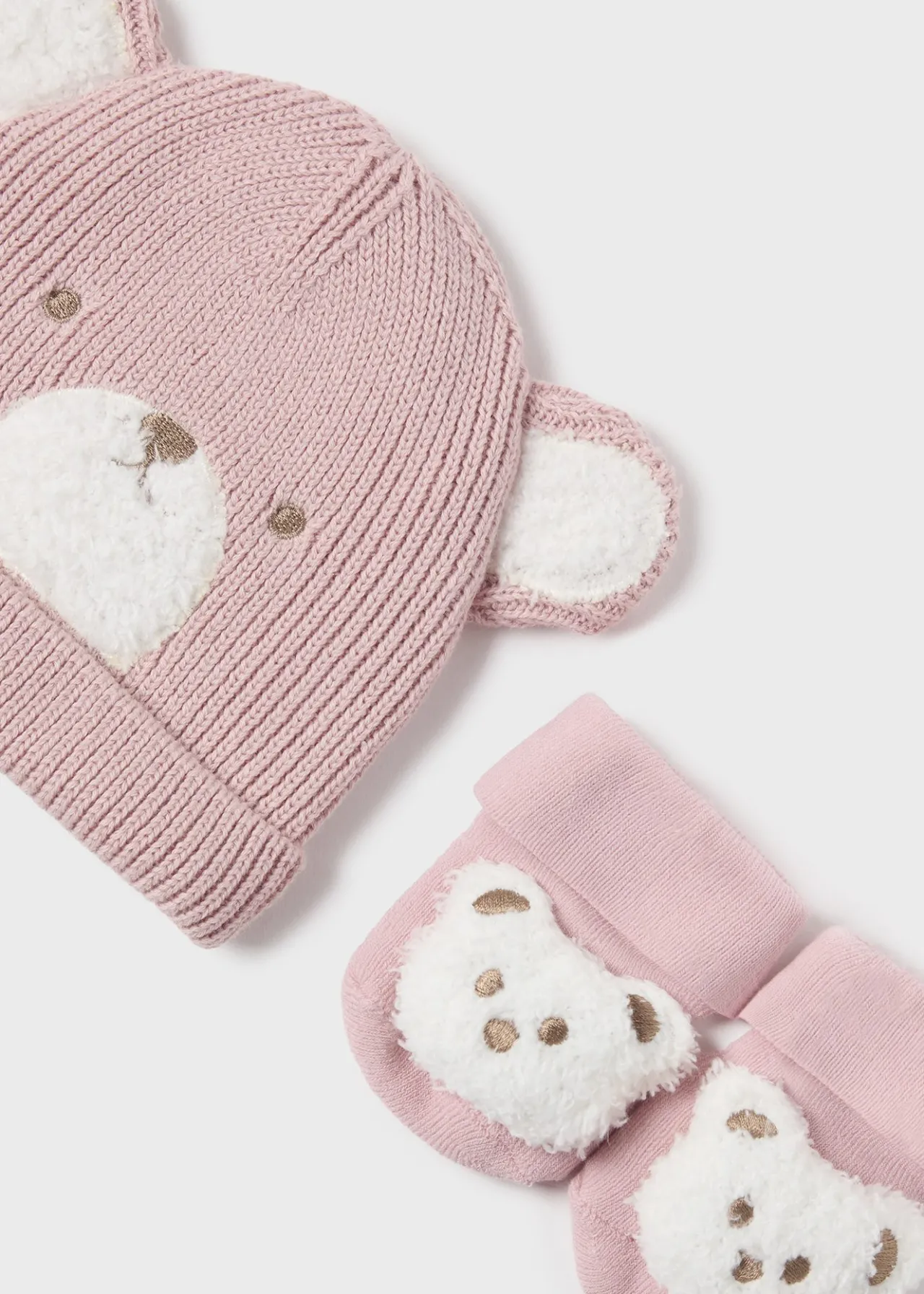 Set cappello e calze orsetto neonato^Mayoral Shop