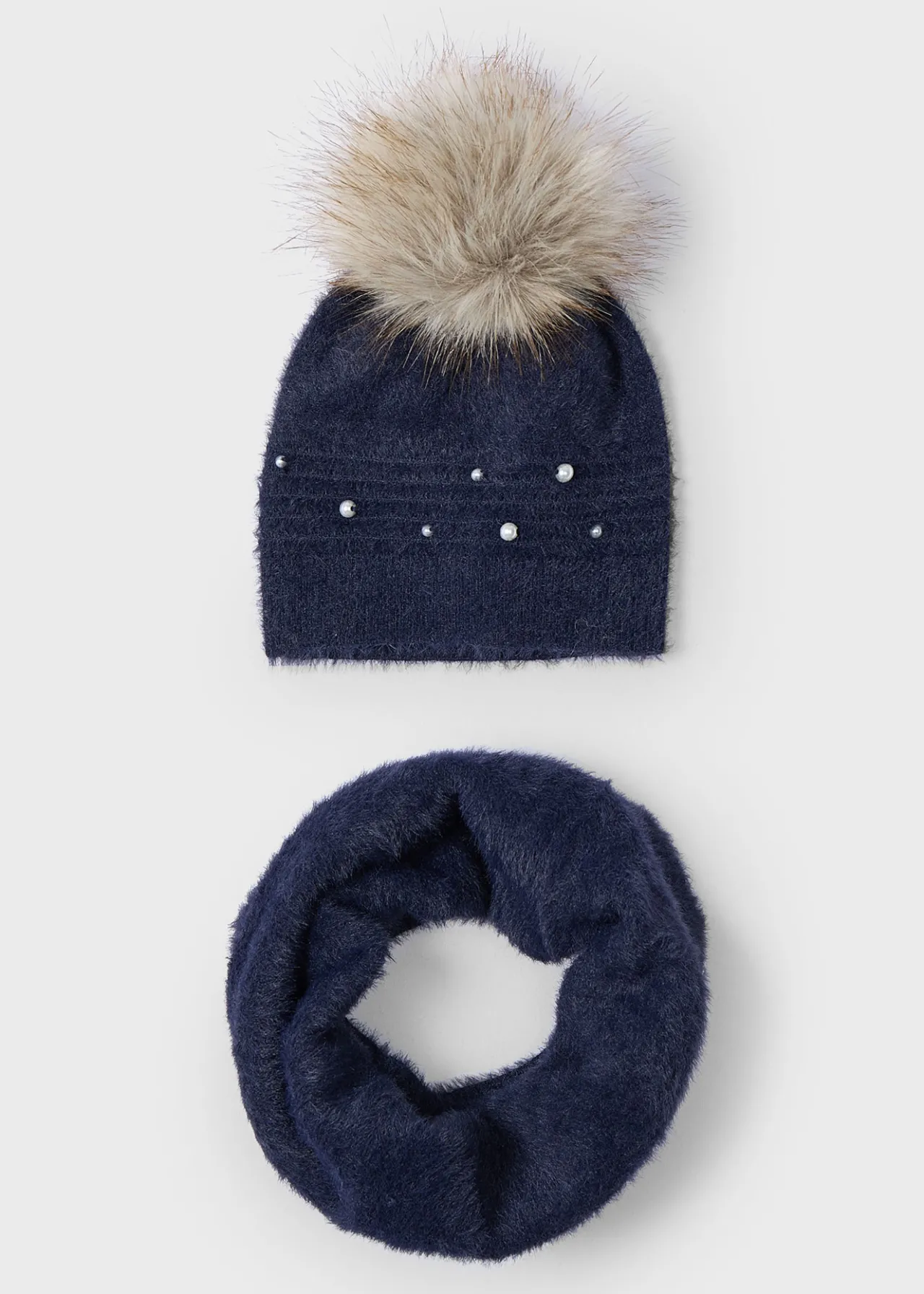 Set cappello e scaldacollo bambina^Mayoral New