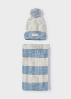 Set cappello e sciarpa righe bambina^Mayoral Shop