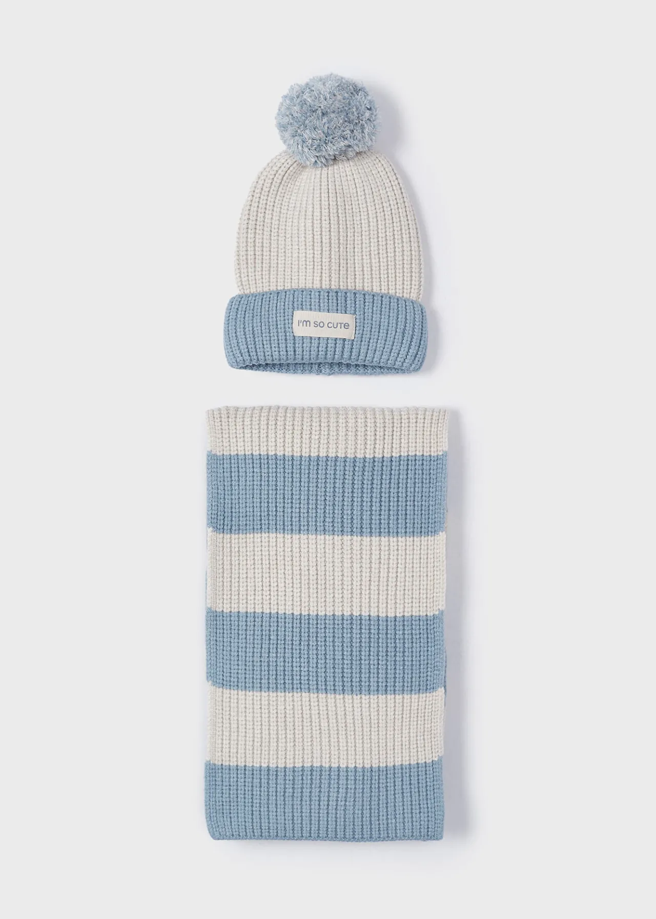 Set cappello e sciarpa righe bambina^Mayoral Shop