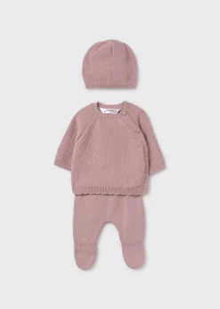 Set regalo 3 pezzi in maglia neonato^Mayoral Flash Sale