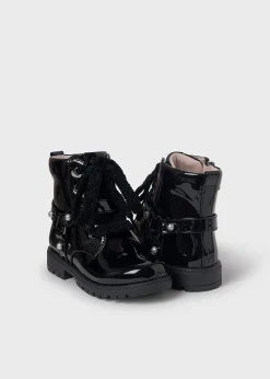 Stivaletti biker vernice bambina^Mayoral Outlet