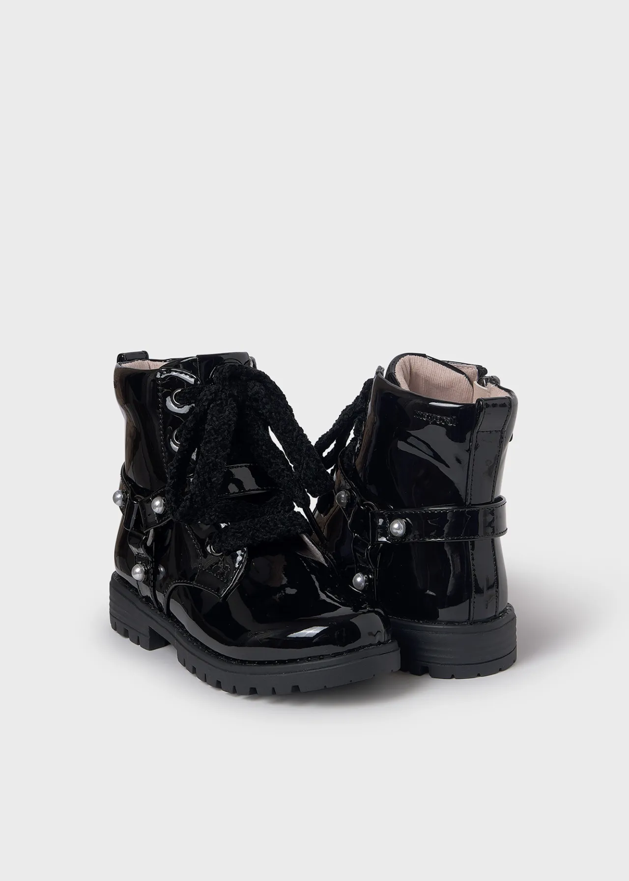 Stivaletti biker vernice bambina^Mayoral Outlet