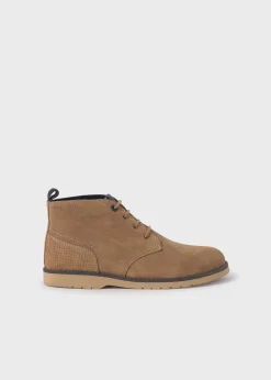 Stivaletti crosta di pelle lacci bambino^Mayoral Flash Sale