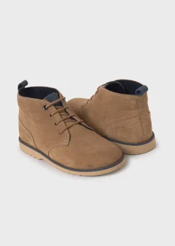 Stivaletti crosta di pelle lacci bambino^Mayoral Flash Sale