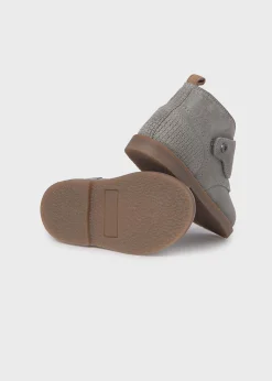Stivaletti crosta di pelle neonato^Mayoral Store